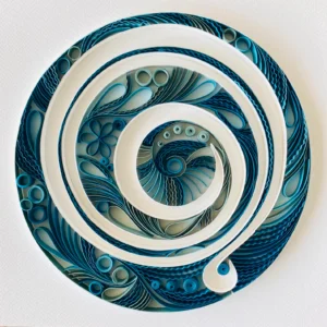 Gratitude Symbol - Quilling - 10 x 10 inch